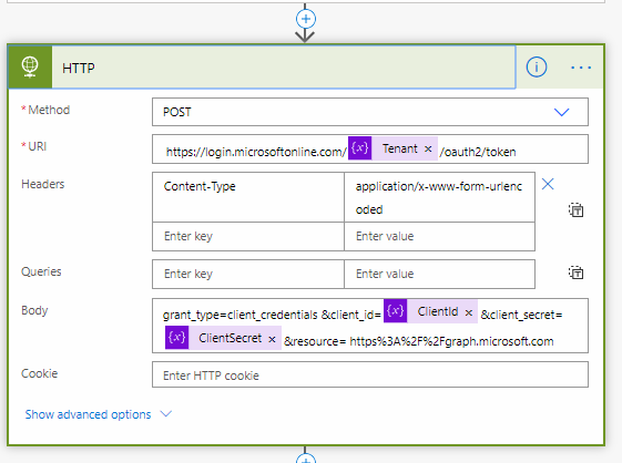 generate access token