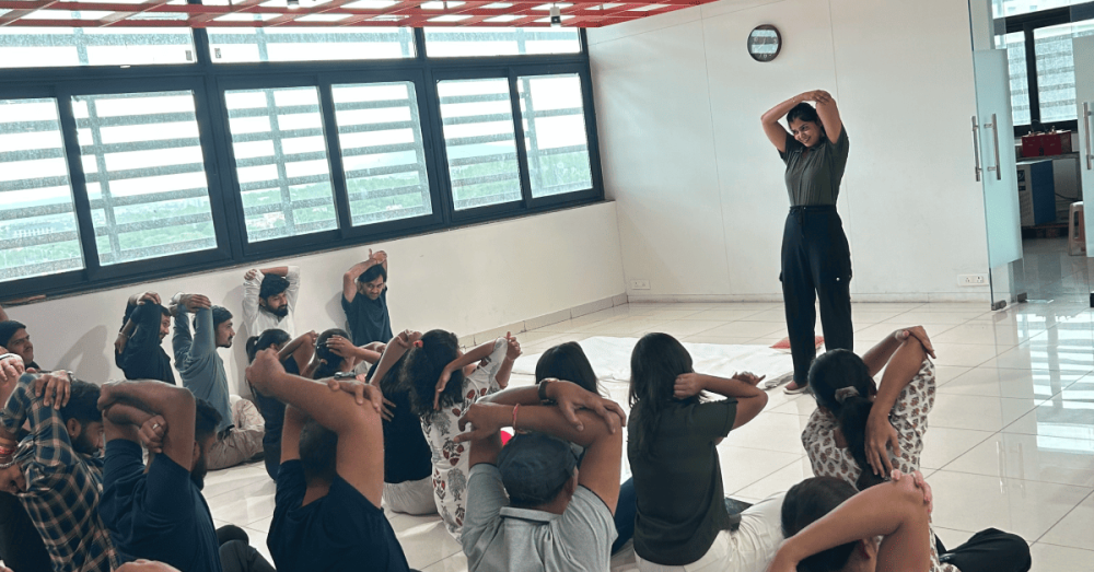 Breathe In, Show Up, Stretch Out: Celebrating International Yoga Day at Ignatiuz Indore