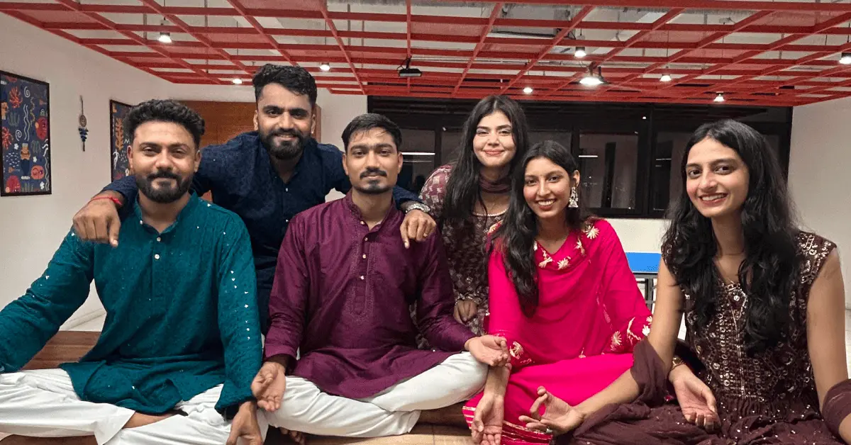 Team bonding through Navratri festivities at Ignatiuz