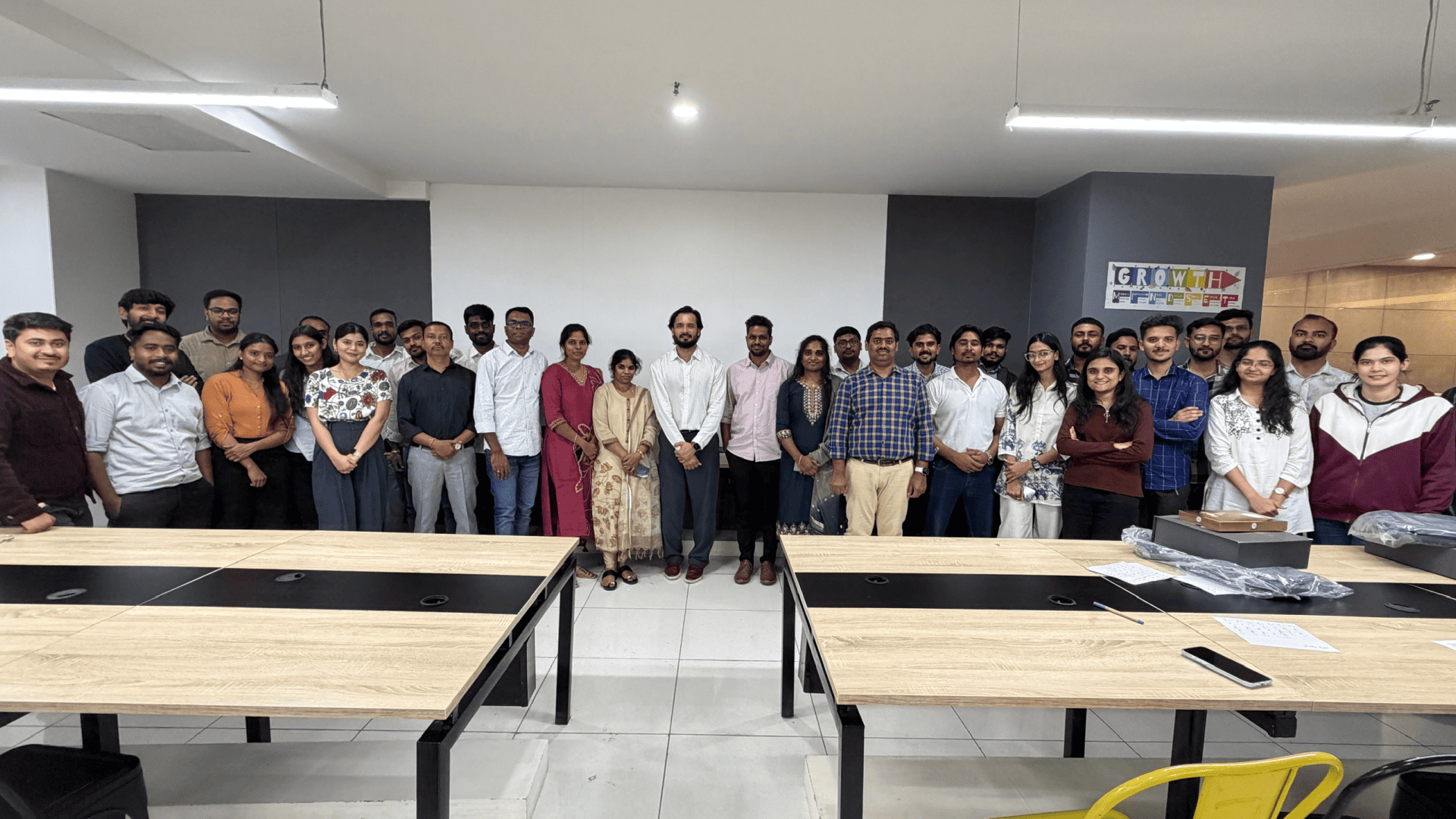 Ignatiuz Hyderabad team visiting the Indore office for collaboration and team engagement